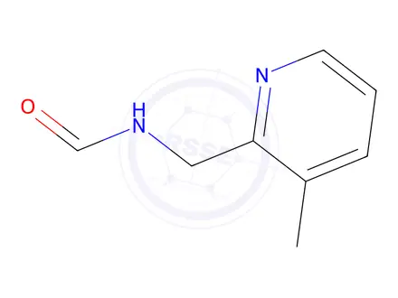 Chemical structure of Formamide, N-[(3-methyl-2-pyridinyl)methyl]-(9CI)