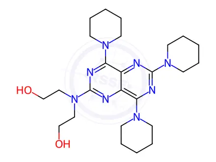 Chemical structure of Dipyridamole EP Impurity A (Dipyridamole USP Related Compound A)