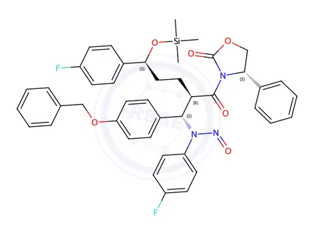 Chemical structure of Rosuvastatin Impurity 262