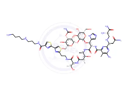 Chemical structure of Bleomycin Hydrochloride Impurity 2 (Bleomycin Sulfate EP Impurity B) (Bleomycin A5)