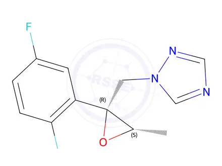 Chemical structure of 1-(((2R,3S)-2-(2,5-Difluorophenyl)-3-methyloxiran-2-yl)methyl)-1H-1,2,4-triazole