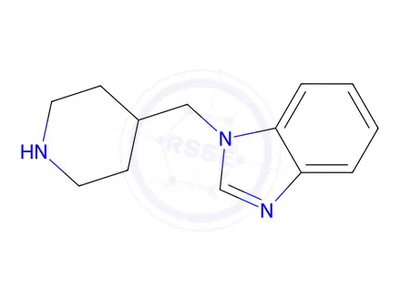 Chemical structure of 1-(Piperidin-4-ylmethyl)-1H-benzo[d]imidazole