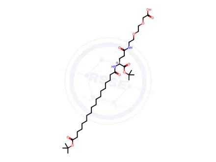Chemical structure of Semaglutide Impurity 322