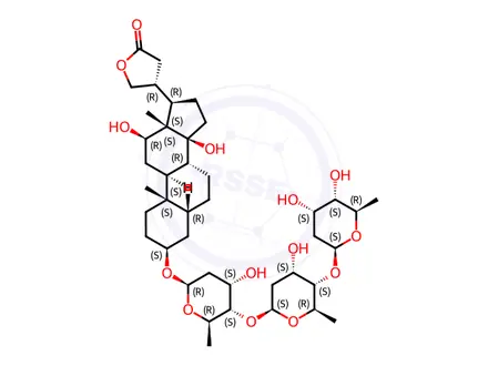 Chemical structure of Digoxin Impurity 19
