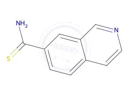 Chemical structure of Isoquinoline-7-carbothioamide