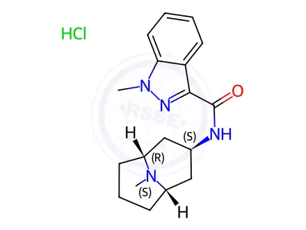 Chemical structure of Granisetron Hydrochloride Impurity 6 Hydrochloride (Granisetron Hydrochloride EP Impurity F Hydrochloride)