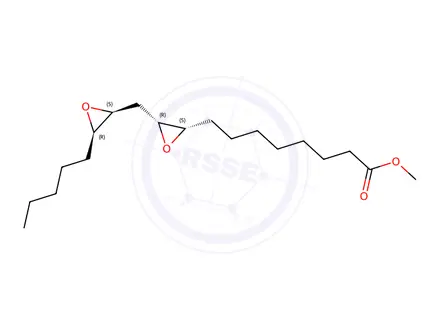 Chemical structure of CIS-9:10,12:13-DIEPOXYSTEARIC ACIDMETHYL ESTER