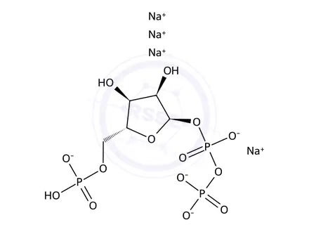 Chemical structure of 5-Phospho-D-ribose 1-Diphosphate Pentasodium Salt