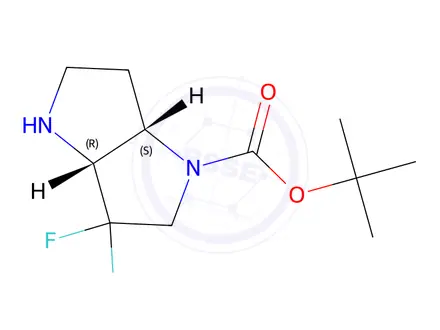 Chemical structure of tert-Butyl (3aR,6aS)-3,3-difluorohexahydropyrrolo[3,2-b]pyrrole-1(2H)-carboxylate