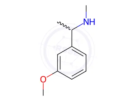 Chemical structure of 1-(3-methoxyphenyl)-N-methylethanamine