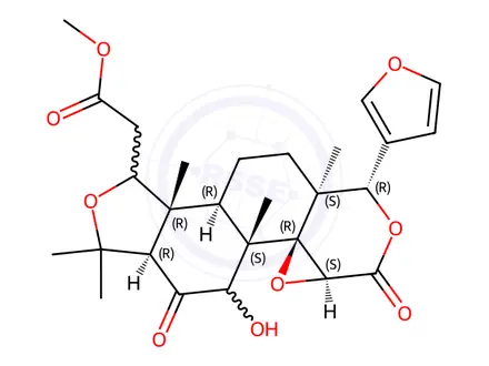 Chemical structure of Nomilin Impurity 21