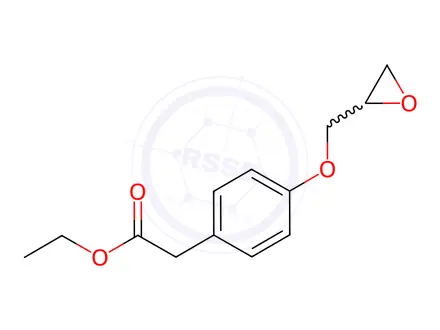Chemical structure of Metoprolol Epoxy Ester Impurity