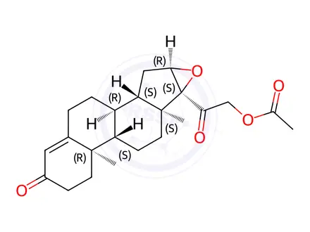 Chemical structure of Clascoterone Impurity 121