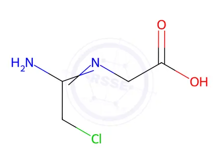Chemical structure of Glycine, N-(2-chloro-1-iminoethyl)-(9CI)