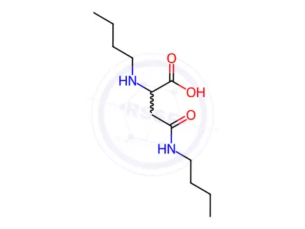 Chemical structure of N2,N4-Dibutyl-L-asparagine