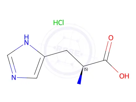 Chemical structure of L-Hisidine Monohydrocholoride