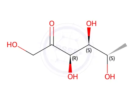 Chemical structure of L-Rhamnulose