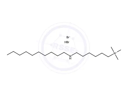 Chemical structure of Colesevelam Decyl Aminoquat Impurity HBr (6-Decylaminohexyl Trimethylammonium Bromide HBr)