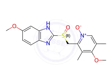 Chemical structure of Esomeprazole Sodium Impurity 149