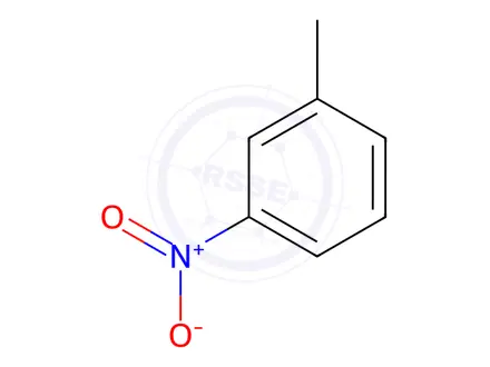 Chemical structure of 3-Nitrotoluene