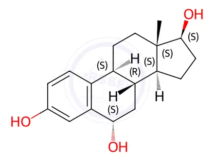 Chemical structure of Estradiol Impurity 3
