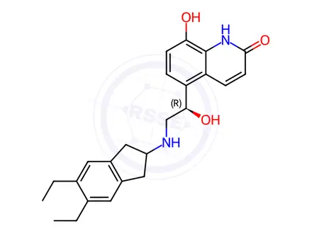 Chemical structure of Indacaterol