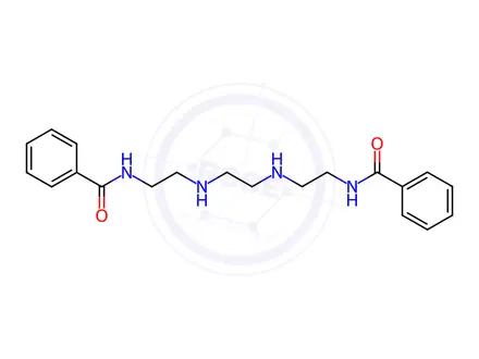 Chemical structure of N,N'-((Ethane-1,2-diylbis(azanediyl))bis(ethane-2,1-diyl))dibenzamide