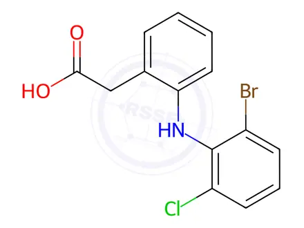 Chemical structure of Diclofenac EP Impurity D
