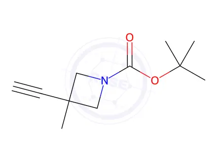 Chemical structure of 1-BOC-3-ETHYNYL-3-METHYLAZETIDINE