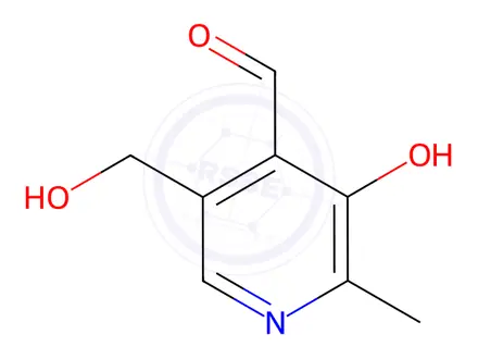 Chemical structure of Pyridoxal
