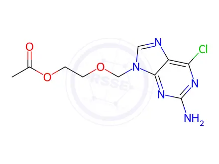 Chemical structure of Acyclovir Impurity 34