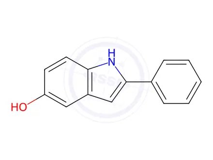 Chemical structure of 2-PHENYL-1H-INDOL-5-OL