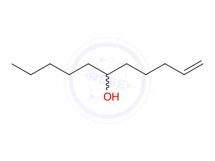 Chemical structure of 1-Undecen-6-ol