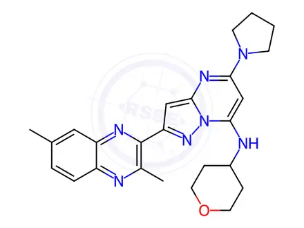 Chemical structure of Implitapide Impurity 4