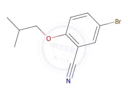 Chemical structure of 5-broMo-2-isobutoxy benzonitrile