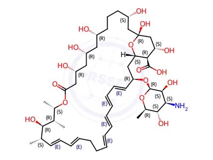 Chemical structure of Nystatin A2