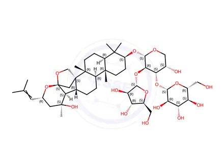 Chemical structure of Bacopaside X