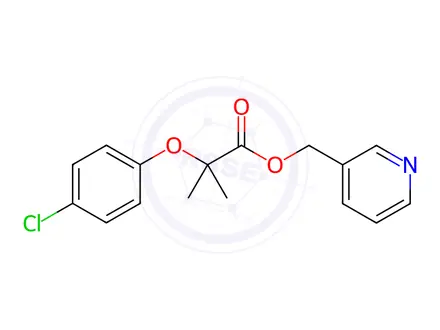 Chemical structure of Nicofibrate