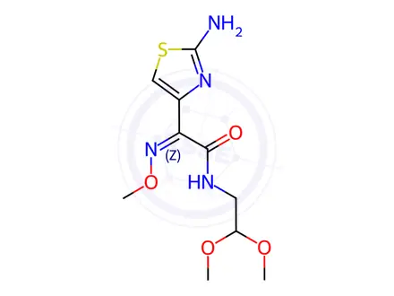 Chemical structure of Cefodizime Impurity 15