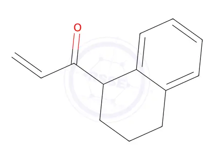 Chemical structure of 1-(1,2,3,4-Tetrahydronaphthalen-1-yl)prop-2-en-1-one