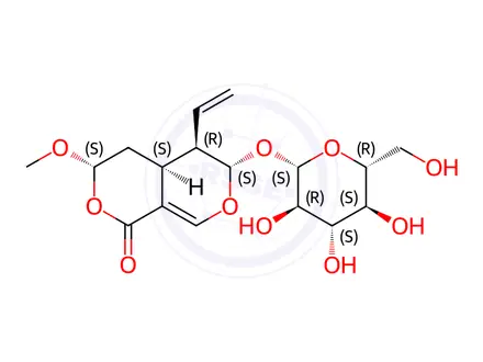 Chemical structure of Epivogeloside