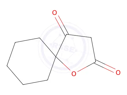 Chemical structure of 1-Oxaspiro[4.5]decane-2,4-dione