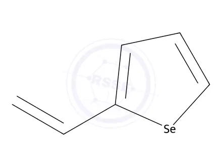 Chemical structure of 2-Vinylselenophene