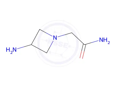 Chemical structure of 2-(3-Aminoazetidin-1-yl)acetamide