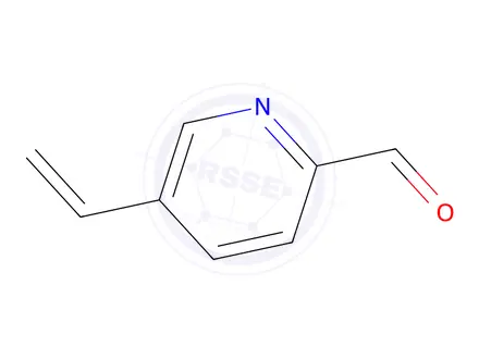 Chemical structure of 5-Ethenylpyridine-2-carbaldehyde