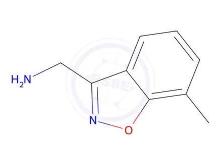 Chemical structure of (7-Methylbenzo[d]isoxazol-3-yl)methanamine