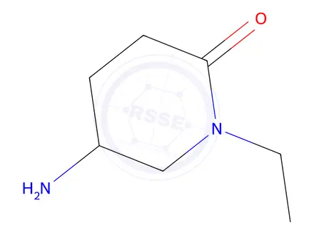 Chemical structure of 5-Amino-1-ethylpiperidin-2-one