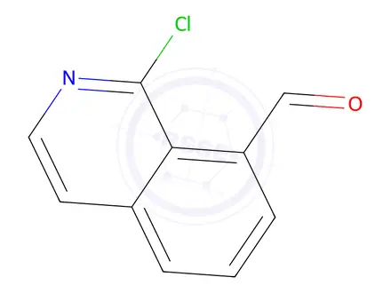 Chemical structure of 1-Chloroisoquinoline-8-carbaldehyde