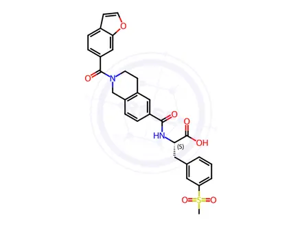 Chemical structure of Lifitegrast Impurity 235