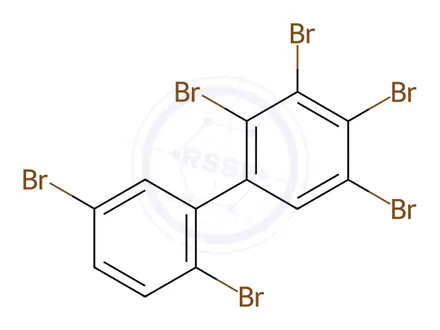 Chemical structure of 2,2',3,4,5,5'-Hexabromobiphenyl
